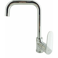 Смеситель для кухни OUTE хром, высота 320 мм, однорычажный, монтаж на одно отверстие, латунь T21013B