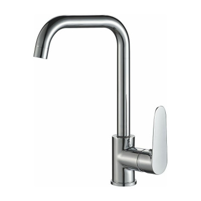 Смеситель для кухни OUTE хром, высота 320 мм, однорычажный, монтаж на одно отверстие, латунь T21013B