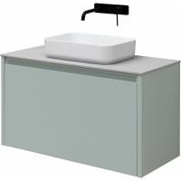Тумба ALLEN BRAU FANTASY 100 1+1 рapyrus white matt 00274050 1.11004.PWM