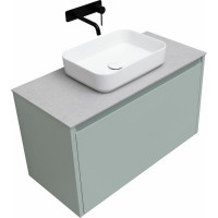 Тумба ALLEN BRAU FANTASY 100 1+1 рapyrus white matt 00274050 1.11004.PWM