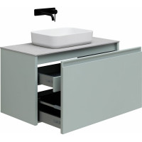 Тумба ALLEN BRAU FANTASY 100 1+1 рapyrus white matt 00274050 1.11004.PWM