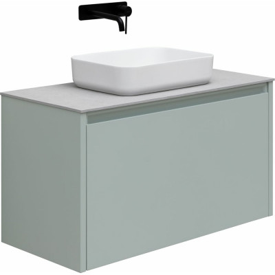 Тумба ALLEN BRAU FANTASY 100 1+1 рapyrus white matt 00274050 1.11004.PWM