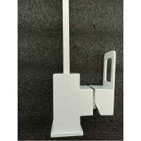 Смеситель для кухни OUTE  белый 360 мм, однорычажное управление, поворотный излив, монтаж на одно отверстие, на гайке T40213BK