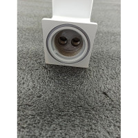 Смеситель для кухни OUTE  белый 360 мм, однорычажное управление, поворотный излив, монтаж на одно отверстие, на гайке T40213BK