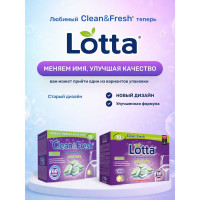 Таблетки для посудомоечных машин Lotta Clean&Fresh Allin1 mini tabs mega 60 шт 4660002311113