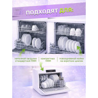Таблетки для посудомоечных машин Lotta Clean&Fresh Allin1 mini tabs mega 60 шт 4660002311113