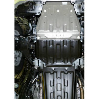 Защита картера Rival для Lexus LX 2007-2021/Toyota Land Cruiser 200 2007-2015-н.в 333.5713.2