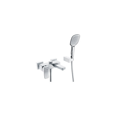Смеситель для ванны с коротким изливом WasserKraft Aller 1061WHITE
