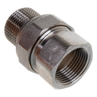 Разъемное прямое резьбовое соединение PRO AQUA Н/В 3/4 10-M20-F20xb