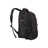 Рюкзак Wenger Swissgear черный/фукси, 32x15x46 см, 22 л SA3165208408