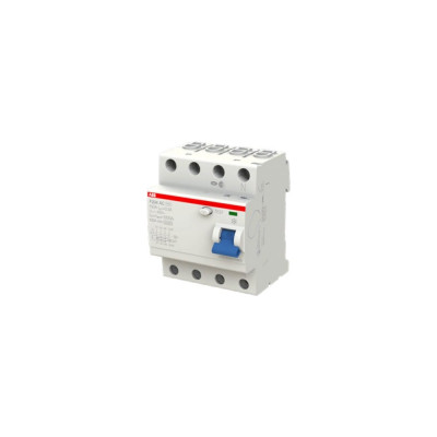 Выключатель дифференциального тока ABB 4п 100A 300mA тип A F204 2CSF204001R3900