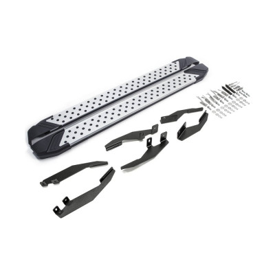 Пороги Rival Bmw-Style круги/ SsangYong Actyon II 2010-2013 2013, 2 шт., D173AL.5303.2