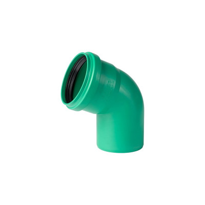 Отвод Ostendorf ливневой канализации 125 мм, 67 градусов 771430