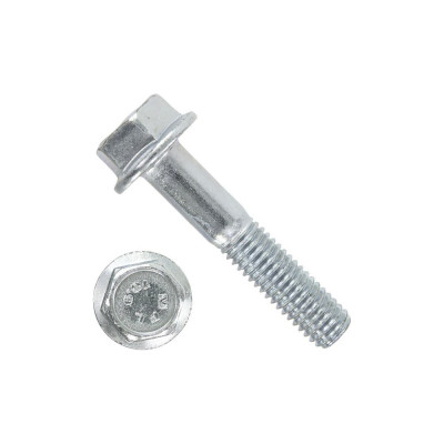 Болт с шестигранной головой и фланцем Bullit DIN 6921 10.9 M6x40 60шт пл.конт 280 мл КР.192591 14-0017250