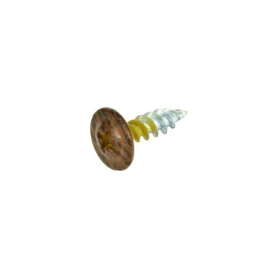 Саморез BULLIT ПШ усиленный, покрытие Printech 4,2х13 темный дуб 25 шт. 14-0019920