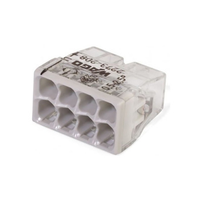 Клеммы WAGO 2273-248, 8Х2, 5мм2, с пастой, упаковка 50шт 60933