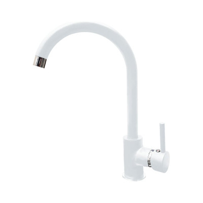 Смеситель для кухни GranFest GF боковой, U-образный, D-35 мм, иней 7651