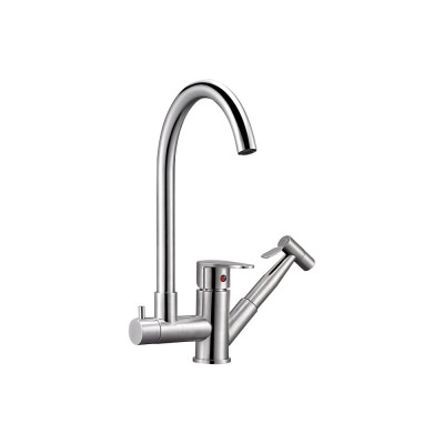 Смеситель для кухни Solone с выдвижной лейкой JAT18-A094