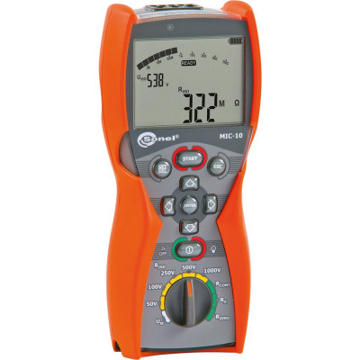 Измеритель параметров электроизоляции SONEL MIC-10 WMGBMIC10