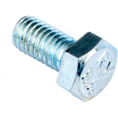 Болт Стройбат DIN 933 М 5x10 белый цинк 10 шт 243701