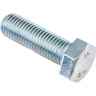 Болт Стройбат DIN 933 М16x 50 белый цинк 2 шт 306400