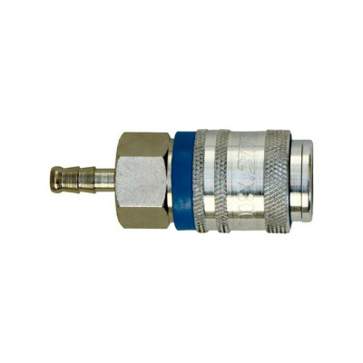 Пневморозетка быстроразъемная универсальная Х300 U с соединением под шланг типа "ёлочка" 10 мм WALCOM 10223U