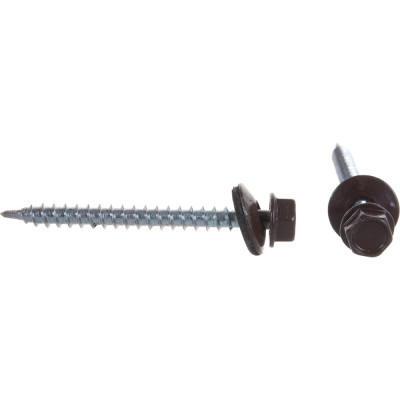 Кровельный саморез Госкреп 4,8х51 RAL 8017 коричневый шоколад, 250 шт., б. пл. конт. 1500 мл КР.181149 2-0016900
