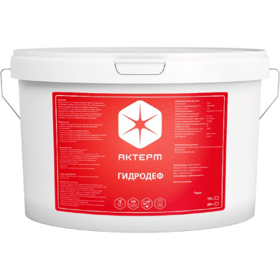 Гидроизоляция Момент АКТЕРМ ГидроДеф 10 кг 10052