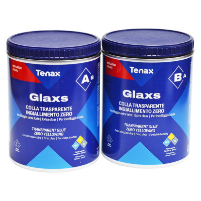 Клей эпоксидный Tenax Glaxs прозрачный/густой 1,0+0,45л 039.210.6463