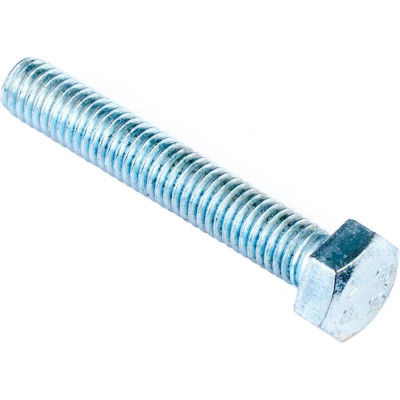 Болт Стройбат DIN 933 М14x60 белый цинк 2 шт 306340