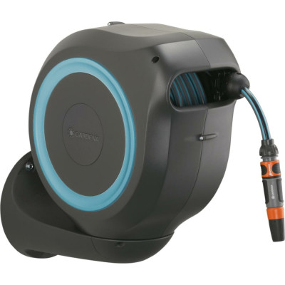 Настенная автоматическая катушка со шлангом Gardena RollUp M 18610-20.000.00