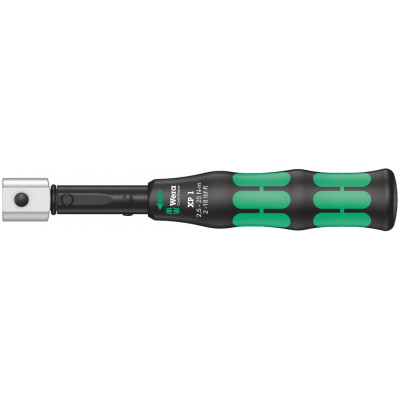 Динамометрический ключ для сменных инструментов WERA Click-Torque XP 2.5-25 Нм, L-217 мм WE-075670