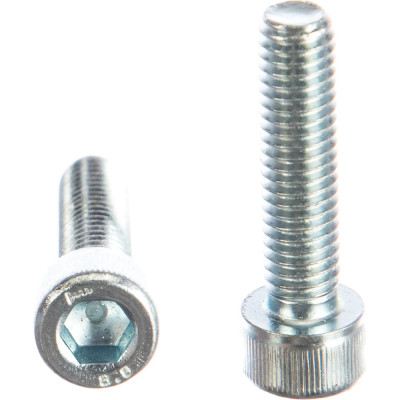 Болт с внутренним шестигранником Стройбат DIN 912, М8x25 белый цинк 4 шт. 206281