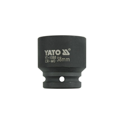 Головка торцовая 3/4 CrMo короткая 38мм ударная YATO YT-1088 37141088 092 1