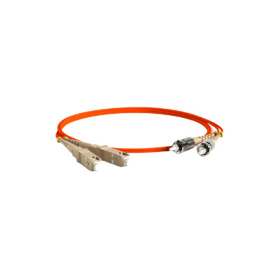 Волоконно-оптический шнур Hyperline FC-D2-62-SC/PR-ST/PR-H-5M-LSZH-OR патч-корд MM 62.5/ 239427