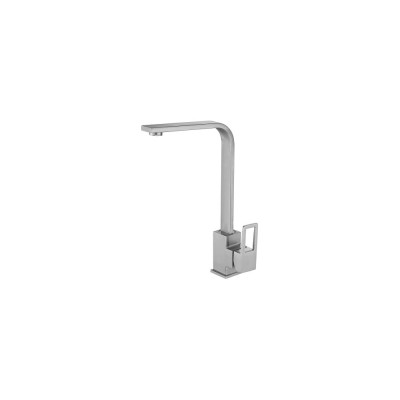 Смеситель для кухни OUTE цвет матовый хром, однорычажное управление T40213B