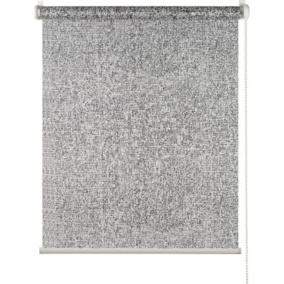 Рулонная штора ПраймДекор Мозаика миниролло, серебро, 115x170 см 42115121