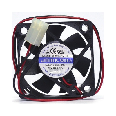 Вентилятор Jamicon JF0515S1M 50х50х15 12В с разъемом 2 конт.MOLEX 5239-2(PHU-2) С00034204