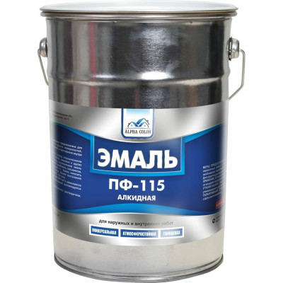 Эмаль  Alpha Color ПФ 115, бежевая, 5 кг 34646