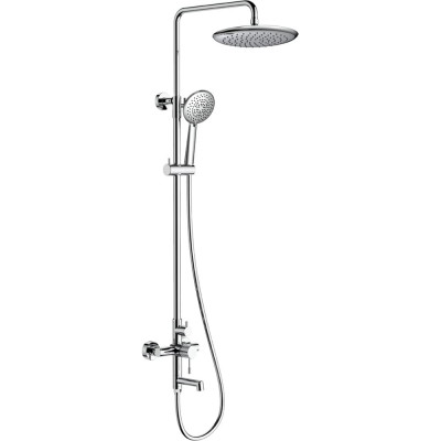 Душевая стойка с поворотным изливом VINCEA Desire хром VSFS-1D1CH