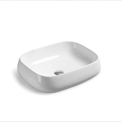 Керамическая раковина VINCEA 560x420x145, накладная, цвет белый VBS-107