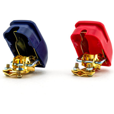 Аккумуляторные быстрозажимные клеммы TopAuto "топ авто", 2 шт, блистер, 26030