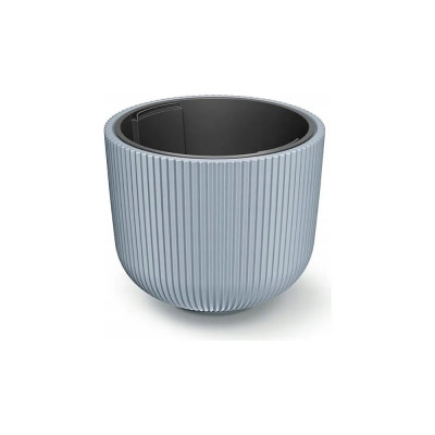 Кашпо Prosperplast DBML350-443U MILLY d 35, h 29 см, светло-серый, с вкладышем 069750