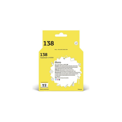 Картридж T2 (C9369HE/C9369/138) для HP Deskjet 460, 5743, 6543, 6843, 9803, PSC1613, 2353, K7103, фото IC-H9369
