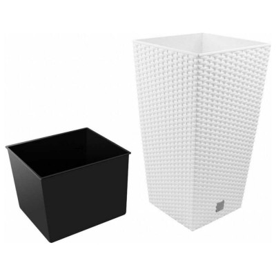 Кашпо для цветов Prosperplast RATO SQUARE DRTS400-S449