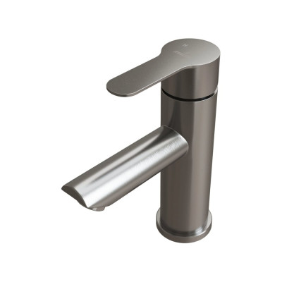 Смеситель для умывальника MIXLINE "Stainless" картридж 35 мм, нержавеющая сталь mlss32-04 552273