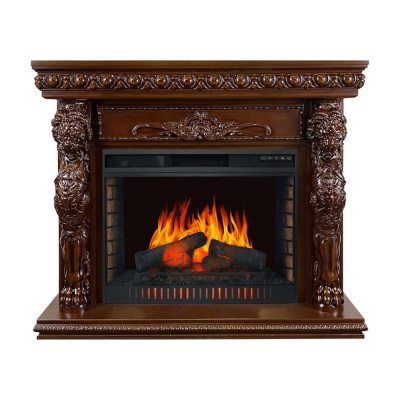 Каминокомплект Royal Flame Wndsor (темный дуб) портал и очаг vision 30 ef led fx 64949189