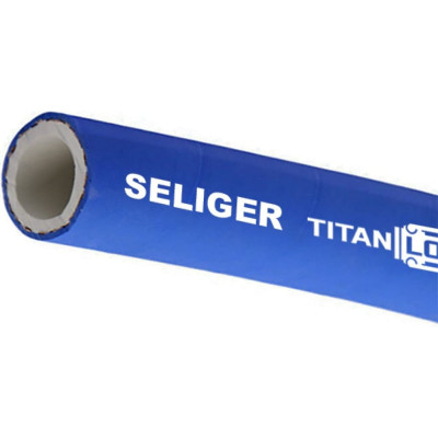 Пищевой напорный рукав TITAN LOCK «SELIGER» внутренний диаметр 25 мм, -40C, 10 Бар, EPDM, 50 м TL025SL_50
