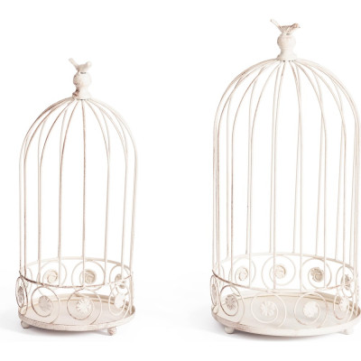 Цветочница Tetchair Secret de Maison CELL (mod. PL08-10003) металл, 25x52 см/20x45 см, antique white, 4 шт 21143