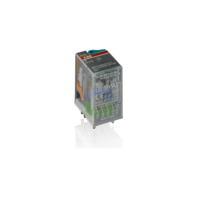Реле ABB CR-M230AC2L 230B AC 2ПК (12A), СИД индикация 1SVR405611R3100